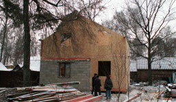Тульская область, д. Яковлево. Дом по проекту «Астра»,  2011г.
